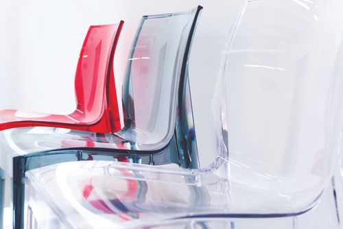 Femme Fatale Clear polycarbonate chair