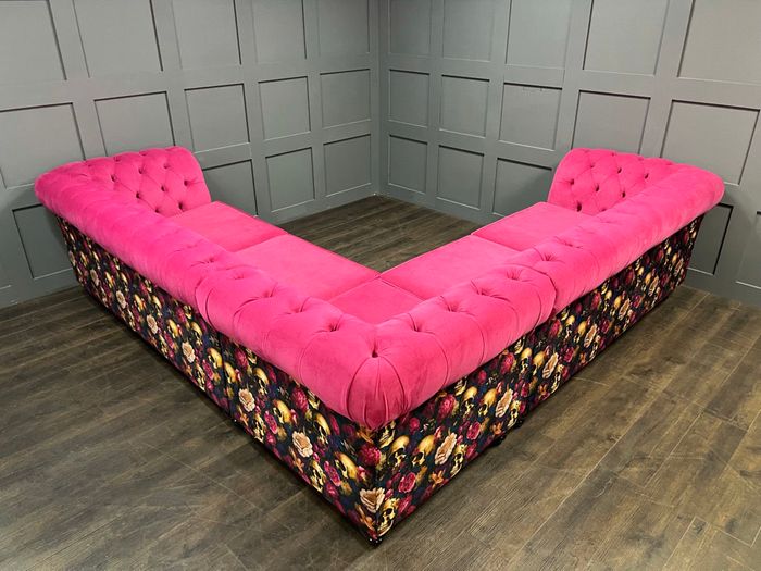 The Skull Chesterfield Corner Sofa