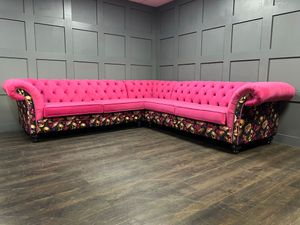 The Skull Chesterfield Corner Sofa