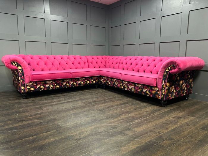 The Skull Chesterfield Corner Sofa