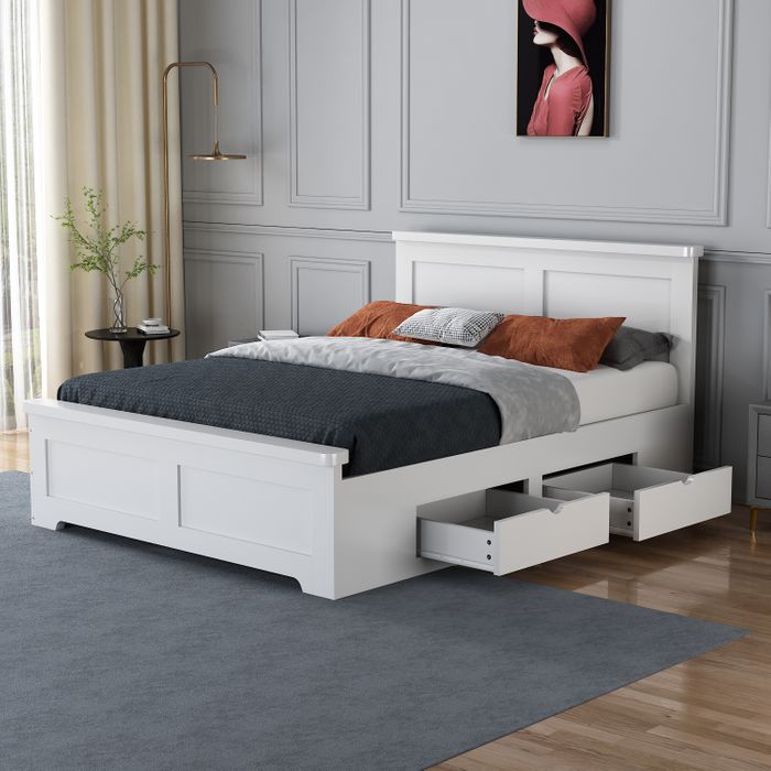 Conway Four Drawer (White or Grey)
