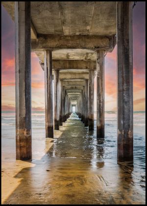 S36463 PS Frame Glass Art