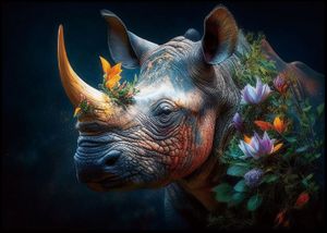 S63878 PS Frame Glass Art