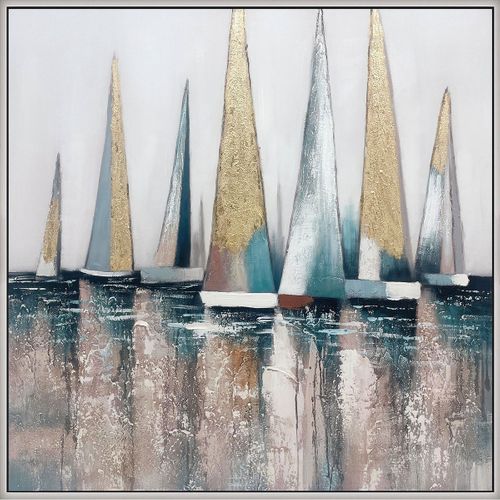 SY35533 Prints Canvas with Hand paints