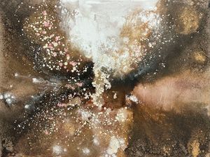 SH23101 Prints Canvas with Hand paints