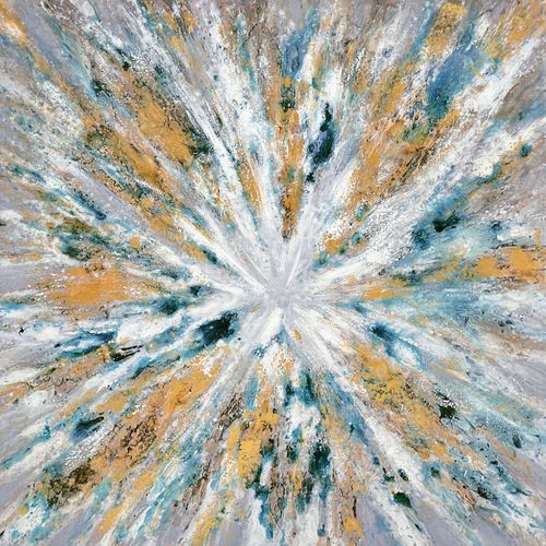 SY35554 Prints Canvas with Hand paints