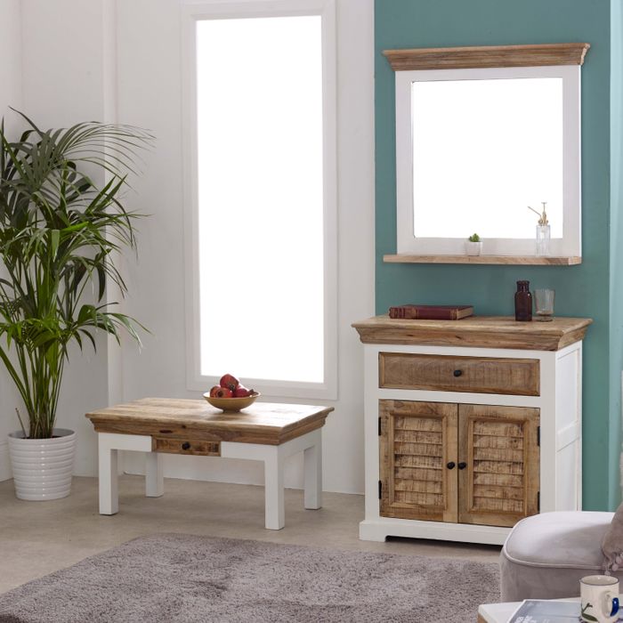 Alfie Range Mirror Frame With Shelf