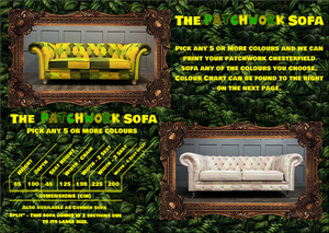 Custom Printed Patchwork Sofas