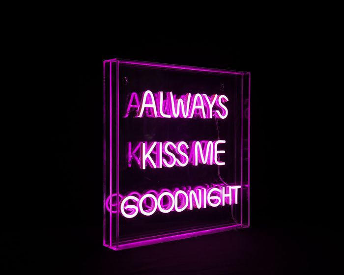 ALWAYS KISS ME GOODNIGHT