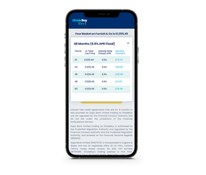 Retail Finance - Interest Bearing Credit 3-60 months