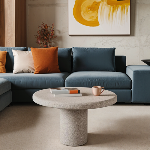 GEO Round Low Coffee Table