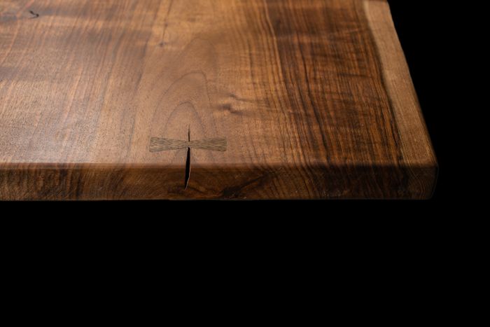 Walnut Table ''Open Book