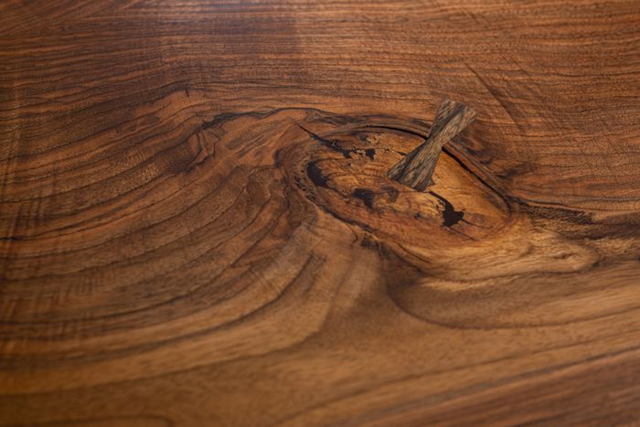 Walnut Table ''Open Book