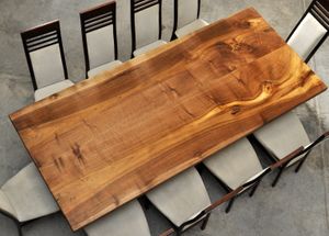 Walnut Table ''Open Book