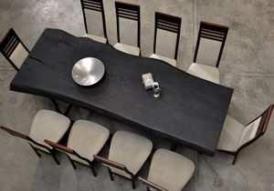 Oak Table ''Black Beauty'''