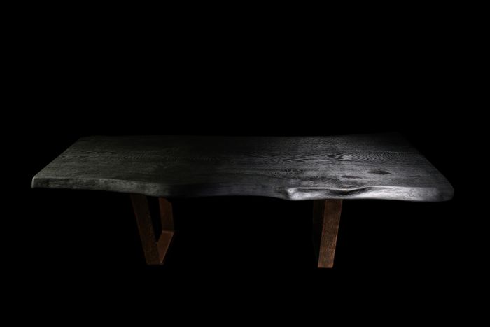 Oak Table ''Black Beauty'''