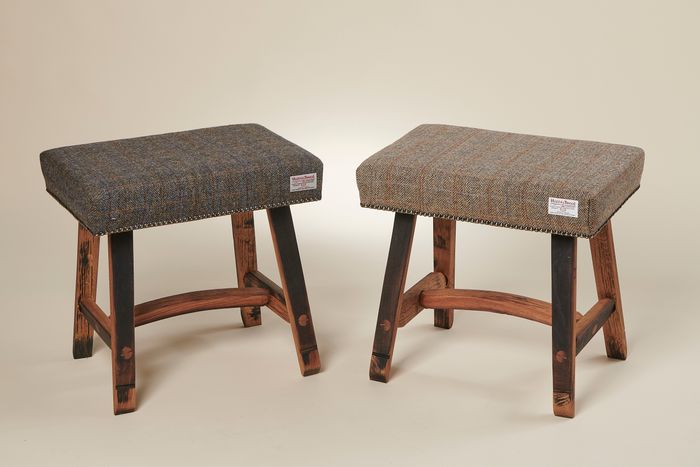 Harris Tweed benches