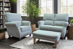 Henley 2str Sofa, Chair & Footstool