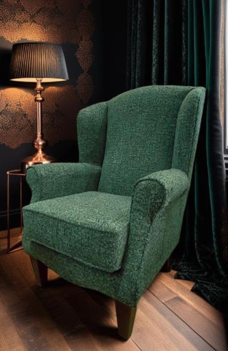 Windsor Chairs in beautiful Olbia fabric by Cristina Marrone