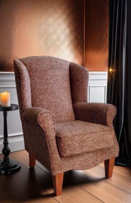 Windsor Chairs in beautiful Olbia fabric by Cristina Marrone