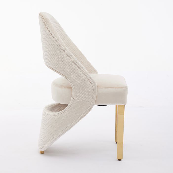SANTORINI CREAM DINING CHAIR