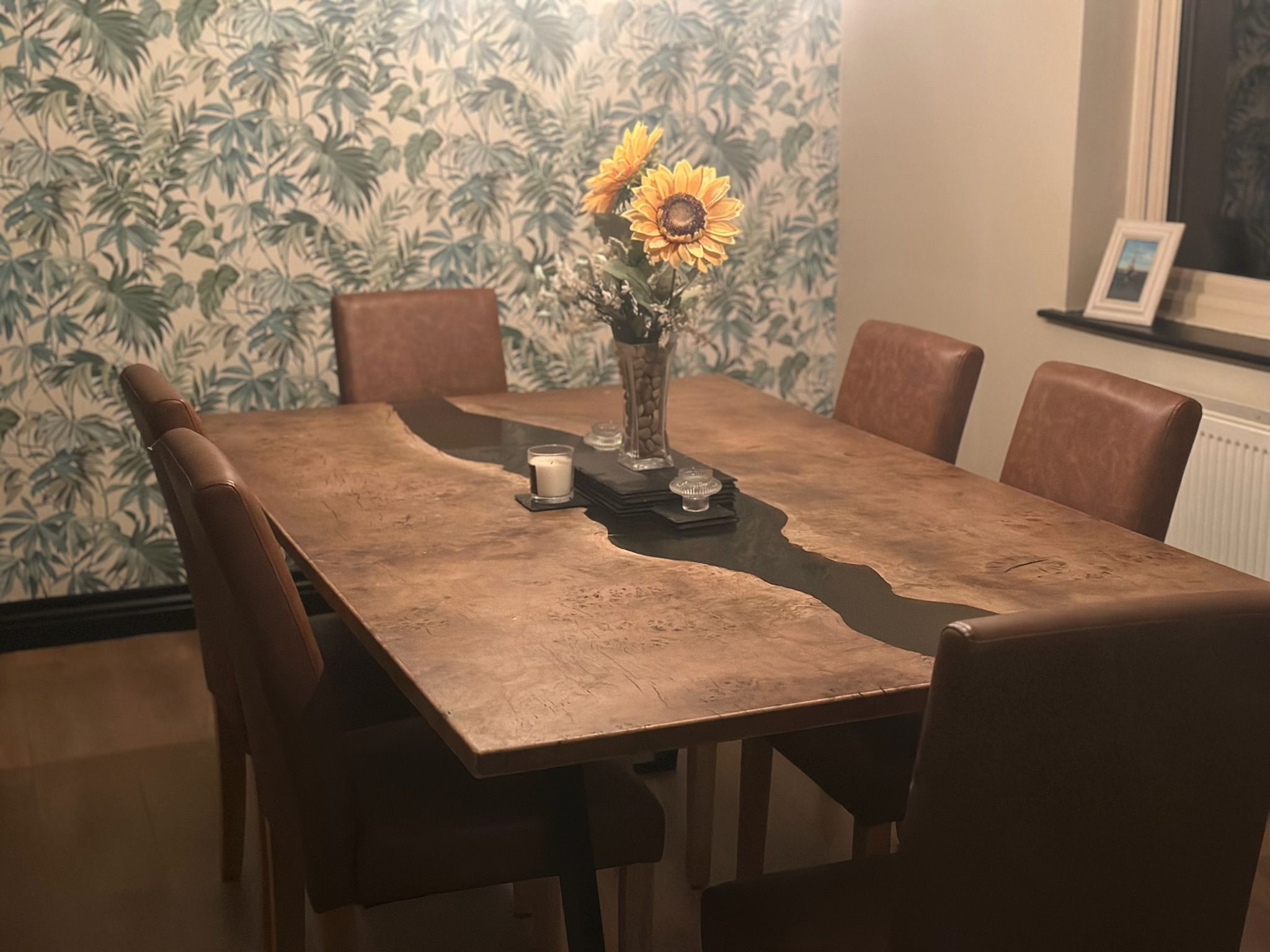 Resin River Dining Table