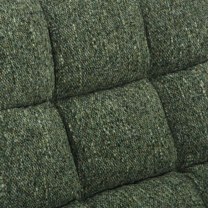 Chillax heavily tufted, lounge chair.