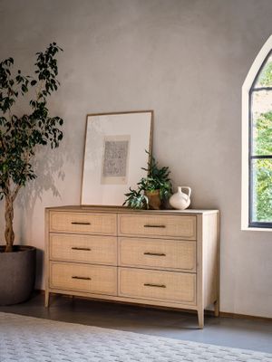 Casera 6 Drawer Wide Chest
