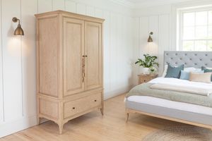 Toulon 2 Door 1 Drawer Wardrobe