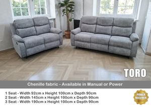 TORO POWER OR MANUAL RECLINER