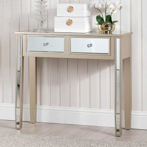 Value Vista Dark Champagne Console Table