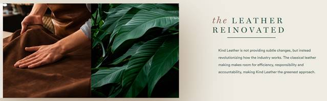 Discover KIND LEATHER