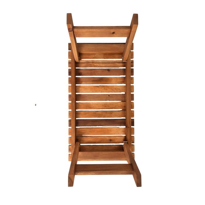 181812 - Relax Table Acacia Wood with Fabric Natural Colour