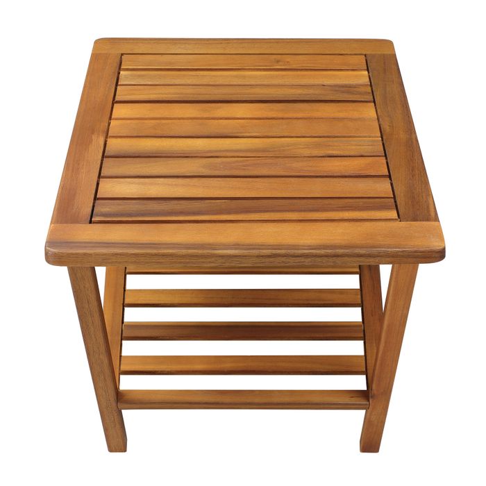 211812 - Side table Acacia Wood Natural Colour