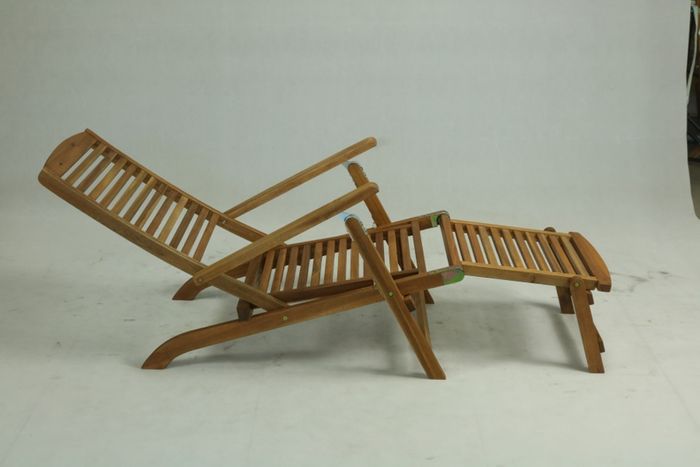 310811 - Decking Chair Acacia Wood Natural Colour