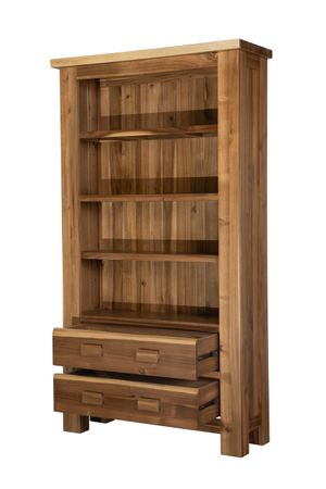 HDALEBC - Acacia Live Edge Book Case