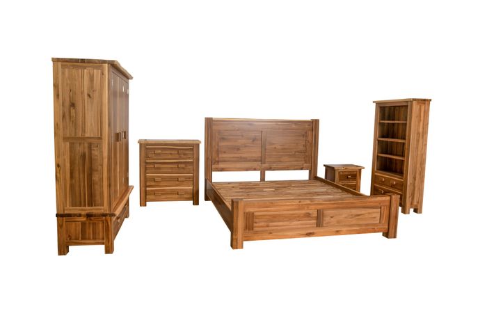 HDALEBC - Acacia Live Edge Book Case