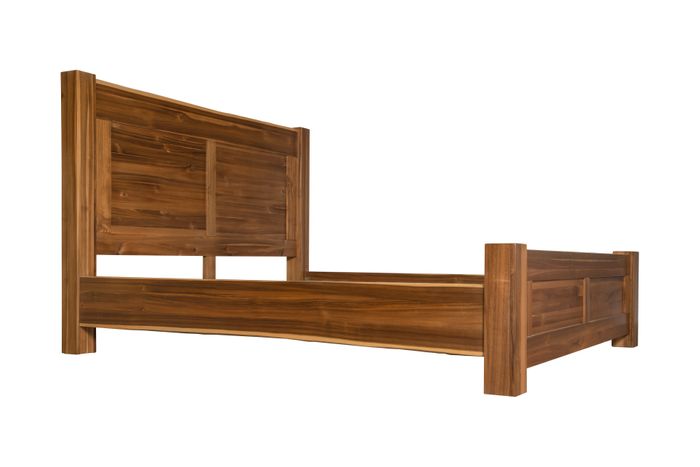 HDALEKB - Acacia Live Edge King Bed