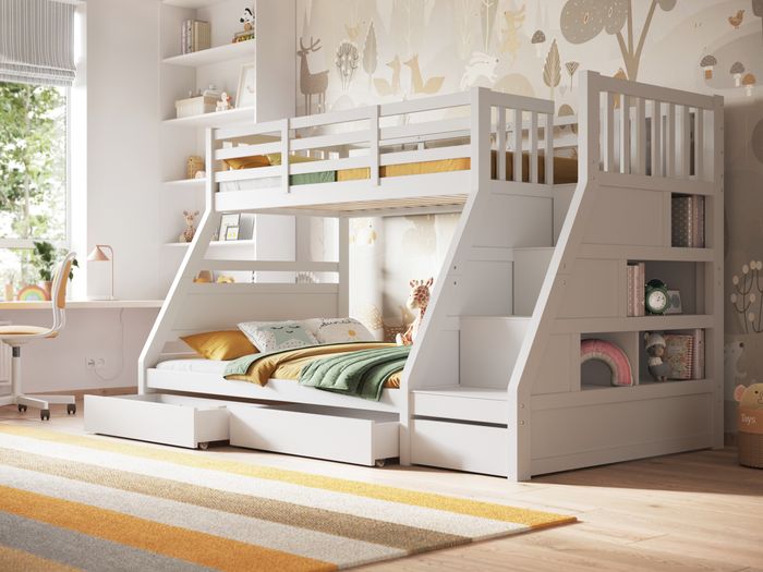 Lunar Triple Bunk Bed