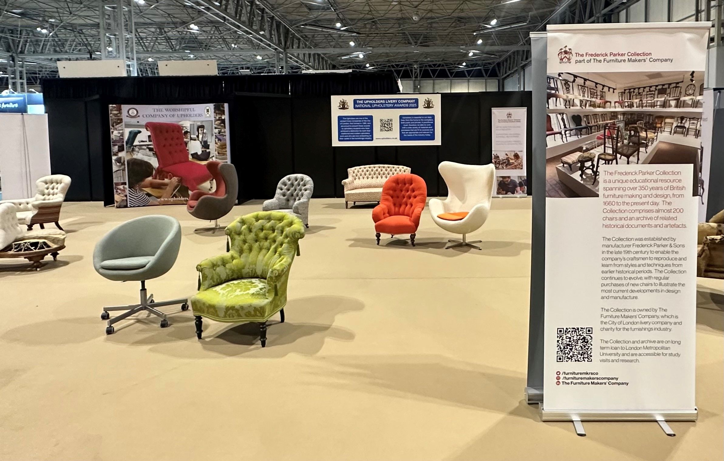 Preserving Craftsmanship: The Worshipful Company of Upholders at January Furniture Show (JFS) 2025