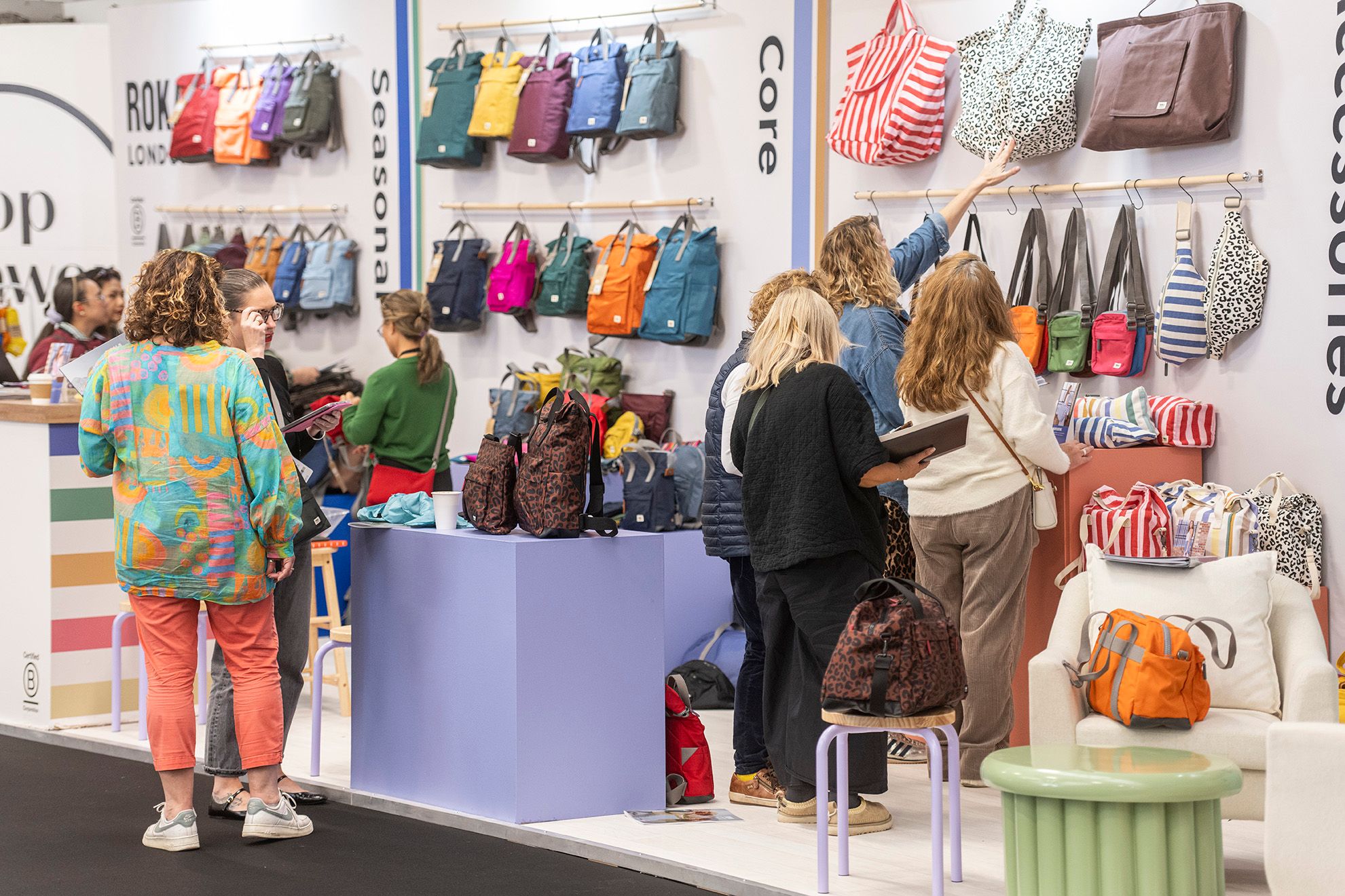 ROKA stand at Top Drawer A/W25