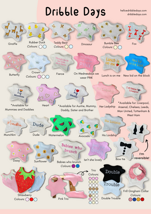 Dribble Days Product Catalogue