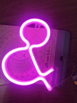 Neon alphabet