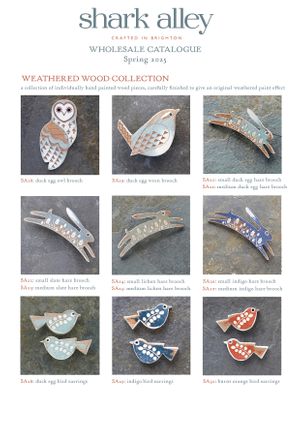 Shark Alley - Weathered Wood Collection Spring 2025