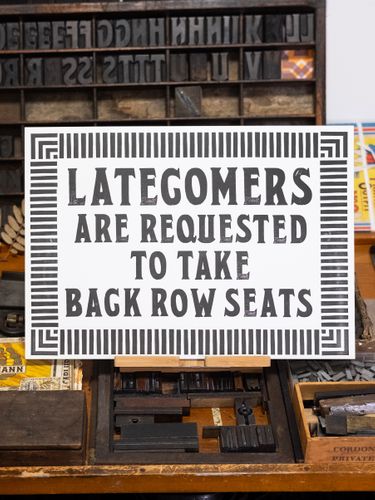 The Extra Bold Collection 2025 A3 Letterpress Prints