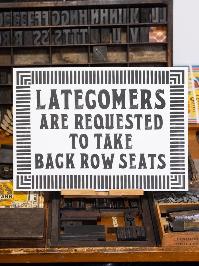 The Extra Bold Collection 2025 A3 Letterpress Prints