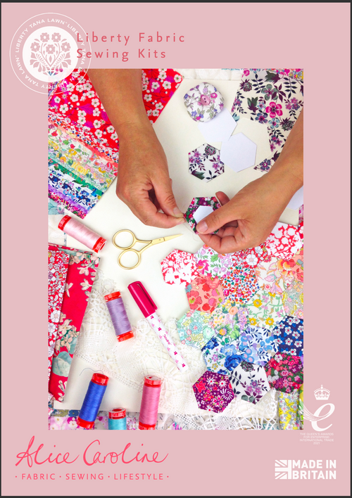 Liberty fabric sewing kits