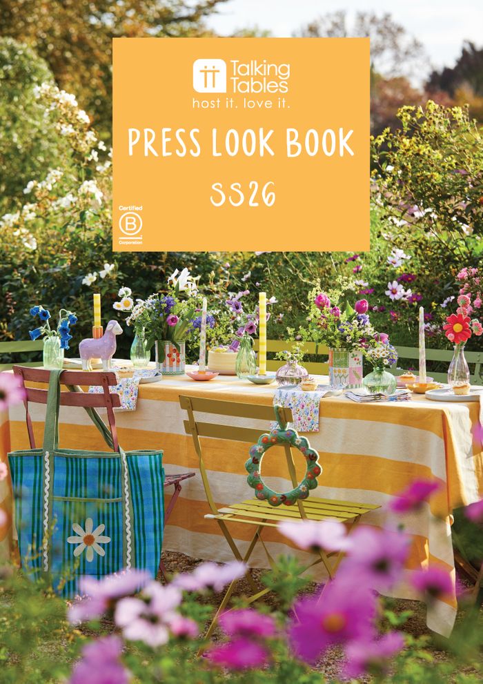 Talking Tables Spring Summer 2026 Look Book