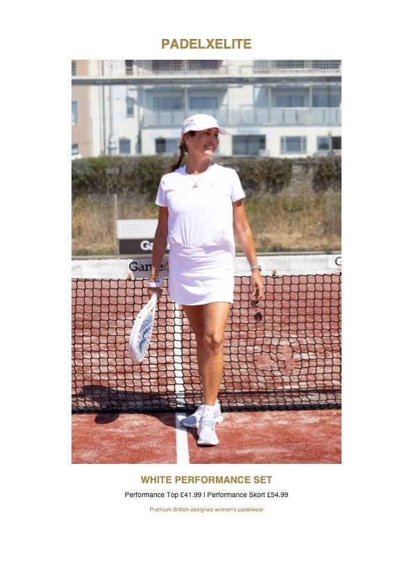 PadelXElite Premium Women’s Padel Collection 2026