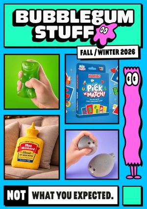 Bubblegum Stuff Autumn/Winter 2026 Catalogue